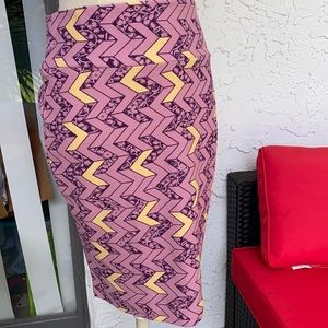 EUC LulaRoe Cassie skirt - L